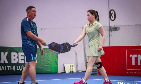 Giải Pickleball ở Tây Nguyên gây sốt với nội dung cho cặp vợ chồng