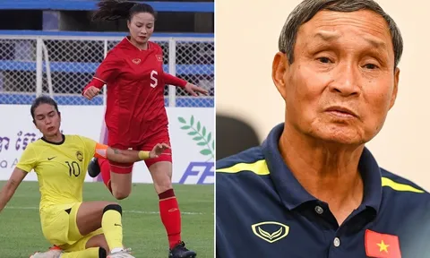 Chung bảng với ĐT Việt Nam ở SEA Games 33, HLV của Malaysia kêu trời vì bất công