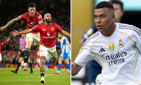 Kết quả bóng đá hôm nay: Man Utd bay cao trên BXH Ngoại hạng Anh; Mbappe đi vào lịch sử Real Madrid
