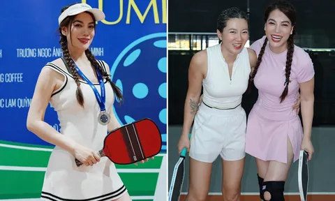 Trương Ngọc Ánh hút hồn trên sân pickleball trước khi bị bắt, giao diện như 'con gái đôi mươi'