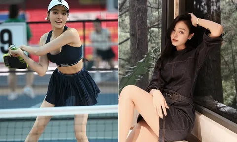 Hot girl pickleball gây sốt với vẻ đẹp nữ thần, chơi cùng lúc 4 môn thể thao