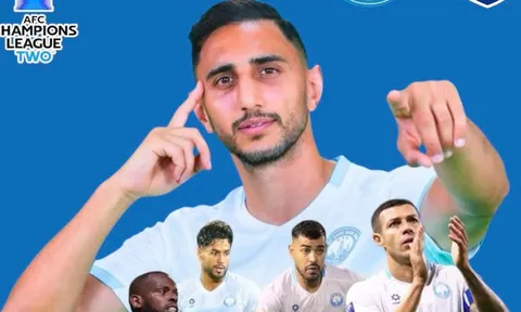 Bảng xếp hạng Cup C2 châu Á 2025/26: CLB Nam Định gặp bất lợi lớn,'đại gia' V.League dừng bước sớm?