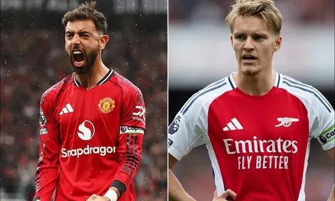 Bảng xếp hạng Ngoại hạng Anh 2025/26 mới nhất: Man Utd vươn lên top 2; Arsenal giữ vững ngôi đầu?