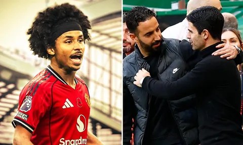 Man United đại chiến Arsenal trên TTCN, HLV Amorim mang về bom tấn 'mở khóa' Benjamin Sesko?