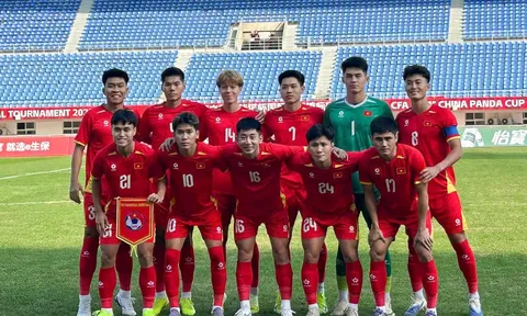 Kết quả bóng đá CFA Team China - Panda Cup 2025 mới nhất: U22 Việt Nam bại trận trước ông lớn châu Á