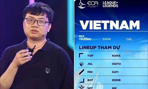 Được Sofm dẫn dắt, đội tuyển LMHT Việt Nam rộng cửa vô địch giải châu Á đội hình cực mạnh