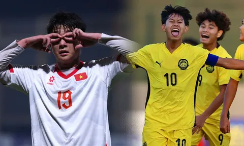 U17 Việt Nam 'phả hơi nóng' lên Malaysia, vé dự VCK U17 Asian Cup nằm trong tầm tay