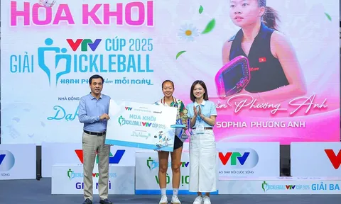 Lộ diện Hoa khôi Pickleball VTV Cup 2025: Đánh cặp cùng Lý Hoàng Nam, tài sắc vẹn toàn