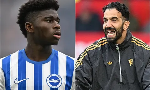 Tottenham vượt mặt Manchester United vụ Carlos Baleba, HLV Ruben Amorim hết người thay Casemiro?