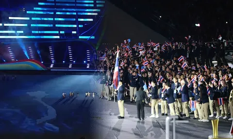 Sự cố xuất hiện tại lễ khai mạc SEA Games 33, chủ nhà Thái Lan lại nhầm Quốc kỳ