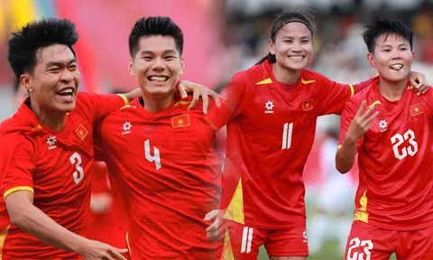 ĐT nữ Việt Nam cùng U22 dắt tay nhau vào bán kết SEA Games 33, AFC chính thức báo tin vui