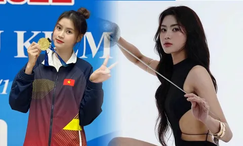Hoa khôi đấu kiếm Việt Nam gây sốt tại SEA Games 33: Nhan sắc tựa thiên thần, khiến MXH 'dậy sóng'