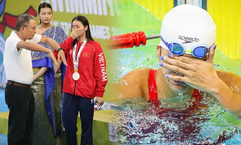 Kình ngư Mỹ Tiên bật khóc tại SEA Games 33 gây tranh cãi, lãnh đạo đoàn TTVN chính thức vào cuộc