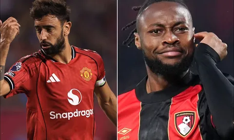 Bảng xếp hạng Ngoại hạng Anh 2025/26 mới nhất: Hủy diệt Bournemouth,  Man Utd tiếp tục áp sát top 4?