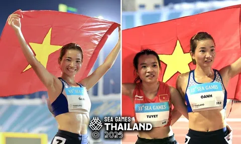 Thống trị đường chạy ĐNÁ, nữ hoàng điền kinh Việt Nam lập kỷ lục chưa từng có trong lịch sử SEA Games