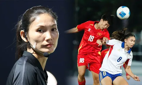 Trọng tài 'cướp bàn thắng' của ĐT nữ Việt Nam có phản ứng trên MXH, LĐBĐ Philippines 'toát mồ hôi'