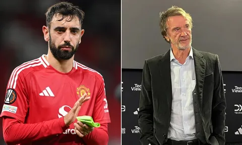 Bruno Fernandes nghỉ thi đấu dài hạn cho Man Utd, Sir Jim Ratcliffe lập tức rao bán với giá khó tin