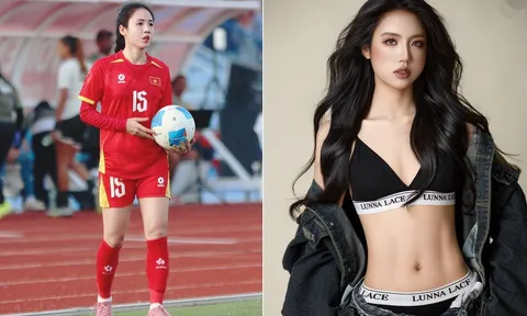 Bóng hồng ĐT nữ Việt Nam gây sốt với bộ ảnh sinh nhật, 'hở bạo' khác hẳn giao diện trên sân