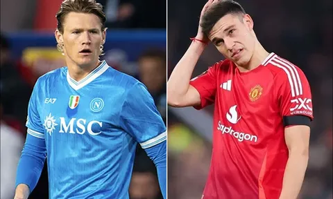 McTominay trên đường trở lại Ngoại hạng Anh, Napoli bất ngờ nhắm 'người thừa' Man United