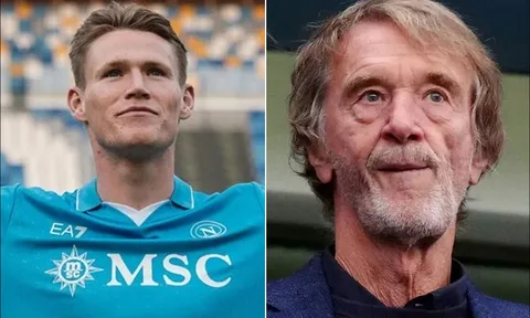 Napoli báo giá McTominay cho Manchester United, Sir Jim Ratcliffe chi đậm tái hợp người cũ?