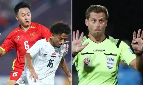 Xác định danh tính trọng tài trận U23 Việt Nam vs U23 Saudi Arabia: Tỷ lệ thổi penalty cao tuyệt đối