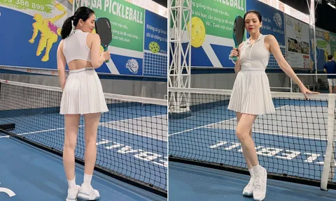 Lệ Quyên gây sốt trên sân pickleball trước lùm xùm phát ngôn, vóc dáng tuổi U50 nhiều người mơ ước