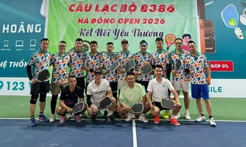 Sôi nổi giải Pickleball CLB 83-86 tại Hà Nội