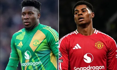 Tin chuyển nhượng trưa 15/1: Onana tái xuất Man Utd; Carrick gọi Rashford trở lại Manchester United?
