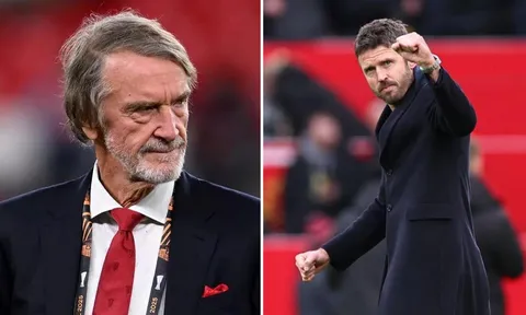 Sir Jim Ratcliffe gạch tên, hé lộ bến đỗ mới của HLV Michael Carick sau khi rời Man United