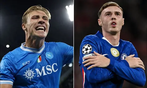 Dự đoán tỷ số Napoli vs Chelsea, 3h ngày 29/1 - Champions League: Cole Palmer lu mờ trước Hojlund?