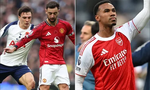 Kết quả bóng đá Ngoại hạng Anh hôm nay: Man Utd đại thắng Tottenham; Arsenal bất ngờ sảy chân?
