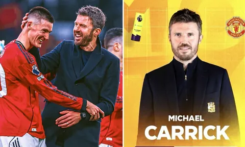 HLV Carrick giành danh hiệu đầu tiên tại Man Utd, Sir Jim Ratcliffe lập tức thưởng lớn?