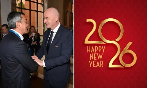 Bóng đá Việt Nam được FIFA 'xông đất' xuân Bính Ngọ, VFF nhận vinh dự lớn từ chủ tịch Infantino