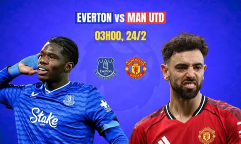 Nhận định bóng đá Everton vs MU - Vòng 27 Ngoại hạng Anh: Mbeumo tiếp tục tỏa sáng?