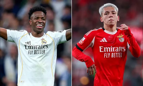 Dự đoán tỷ số Real Madrid vs Benfica, 3h ngày 26/2 - Champions League: Vinicius gây tranh cãi?
