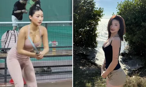 Tự 'bóc phốt' chơi pickleball dở, Louis Phạm vẫn khiến netizen phát cuồng với thân hình 'bốc lửa'
