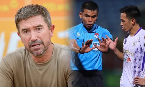 Đội nhà thua cay đắng Thể Công Vietel, HLV Hà Nội FC yêu cầu trọng tài V.League 'học lại' luật