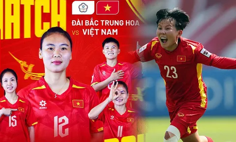 Trực tiếp ĐT Việt Nam vs ĐT Đài Bắc Trung Hoa - VCK Asian Cup 2026: Bích Thùy lập siêu phẩm khó tin?