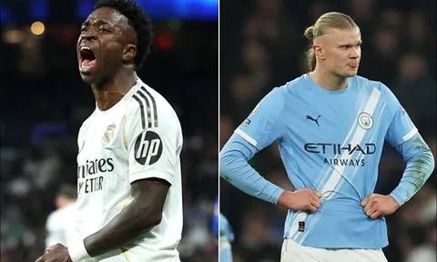 Nhận định bóng đá Real Madrid vs Man City - Champions League: Haaland lu mờ trước Vinicius?