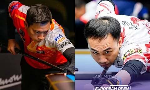 Kết quả thi đấu European Open 2026 của các cơ thủ Việt Nam: Dương Quốc Hoàng không tốn mồ hôi