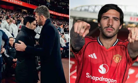 Arsenal chính thức 'đầu hàng', Man United chiêu mộ thành công Sandro Tonali với giá kỷ lục?