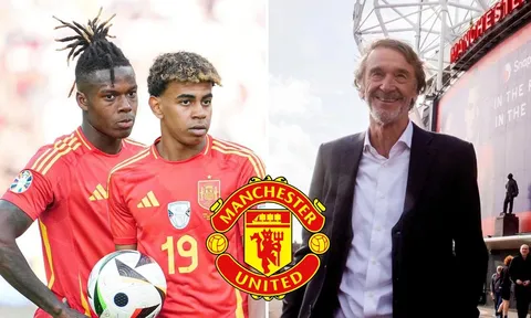 Man Utd chạm 1 tay vào vé dự Cúp C1, Sir Jim Ratcliffe 'chơi lớn' chiêu mộ trụ cột ĐT Tây Ban Nha?