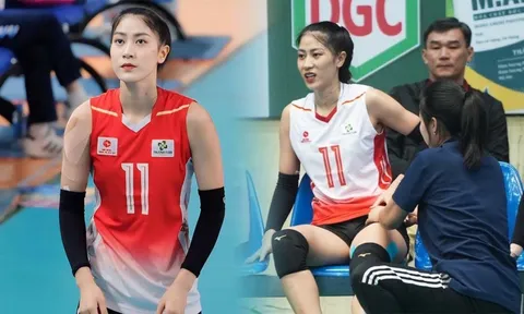 Kiều Trinh lỡ hẹn với giải bóng chuyền Cup Hoa Lư - Bình Điền, tình trạng chấn thương giờ ra sao?