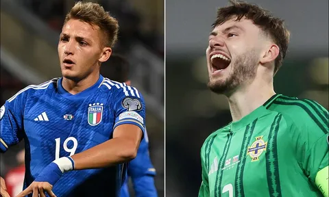 Nhận định tỷ lệ, kết quả Italy vs Bắc Ireland - Vòng loại World Cup 2026 châu Âu: Chủ nhà đại thắng?