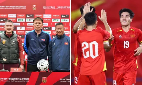 Giải CFA Team China 2026 có tiền thưởng không, U23 Việt Nam được thưởng bao nhiêu nếu vô địch?
