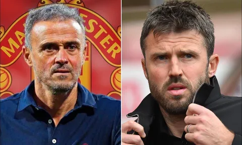 Vụ Luis Enrique - Manchester United chính thức xong, Sir Jim Ratcliffe ra quyết định với HLV Carrick