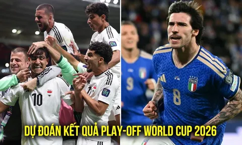 Siêu máy tính dự đoán kết quả Play-off World Cup 2026: Gã khổng lồ trở lại; Châu Á tạo địa chấn?