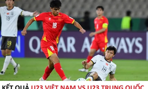 Kết quả U23 Việt Nam vs U23 Trung Quốc - CFA Team China 2026: Trả món nợ ở VCK U23 châu Á 2026