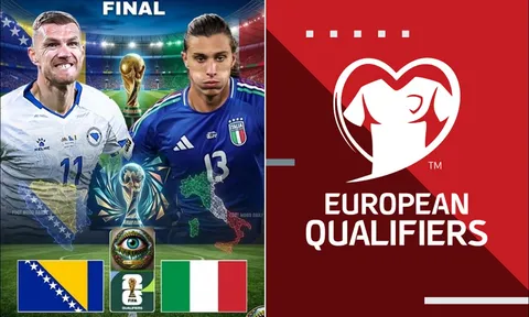 Trực tiếp bóng đá Bosnia vs Ý, 1h45 ngày 1/4 - Link xem Vòng loại World Cup 2026 miễn phí FULL HD