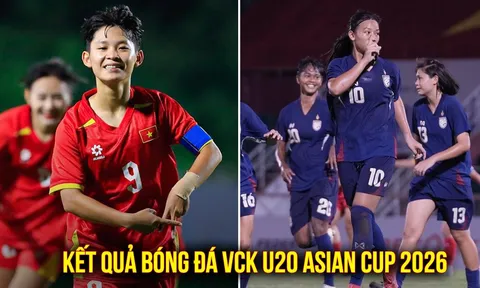 Kết quả bóng đá VCK U20 châu Á 2026 hôm nay 1/4: Thái Lan thắng dễ; U20 Việt Nam tạo địa chấn?